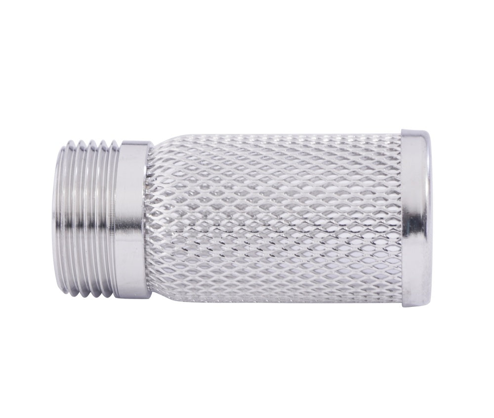 G 1 1/2 inch Stainless steel Suction Strainer 1 mm Mesh — view 2