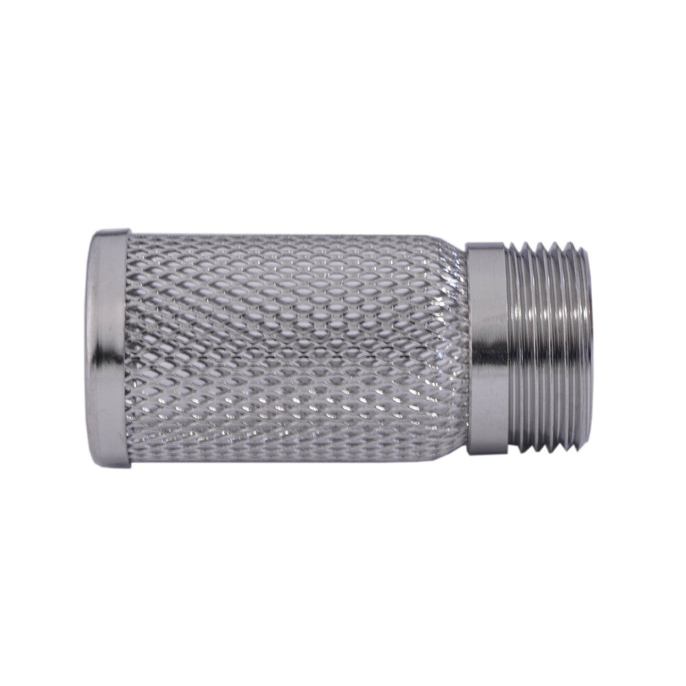 G 1 1/2 inch Stainless steel Suction Strainer 1 mm Mesh — view 6