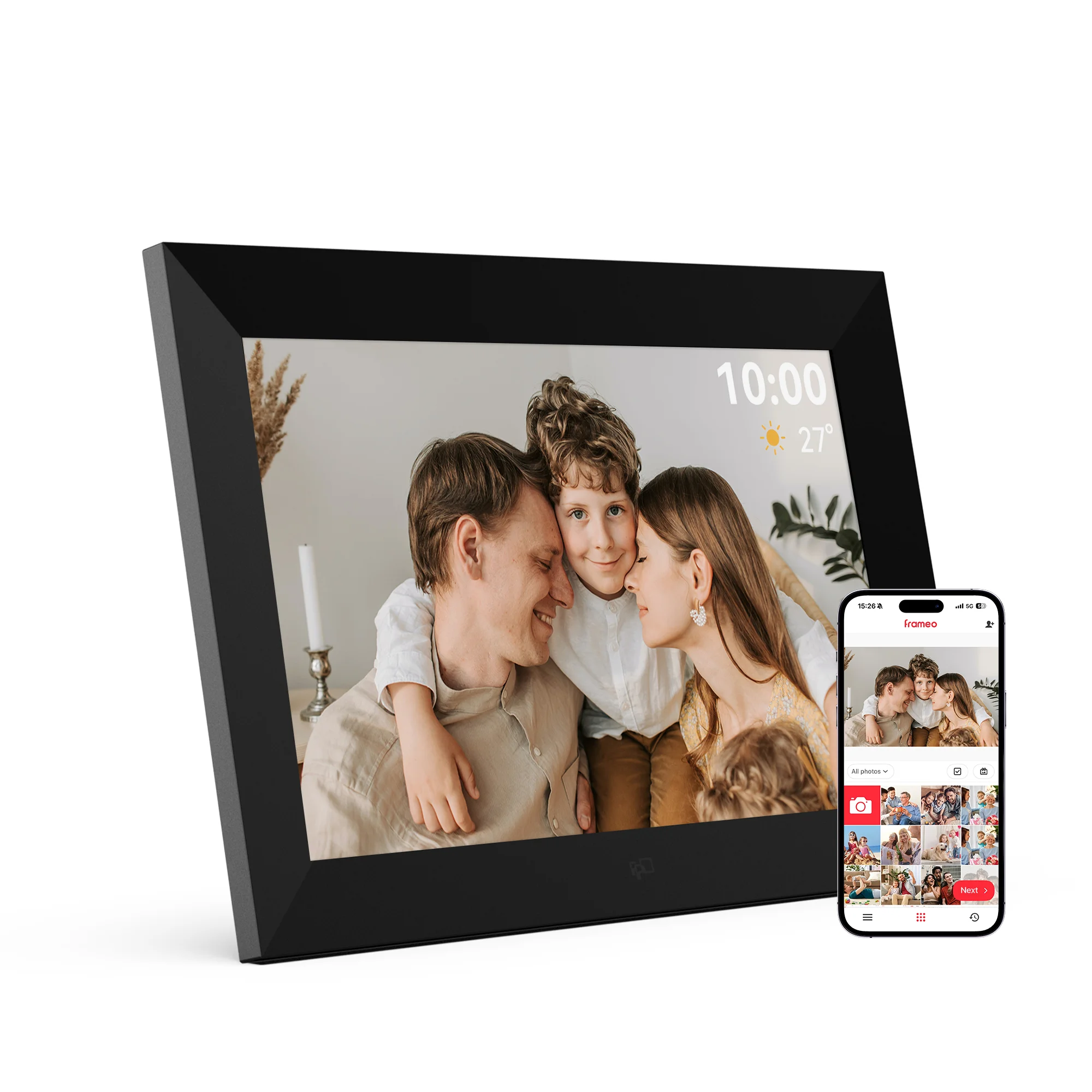 FPD 10.1-Inch Frameo WiFi Digital Photo Frame