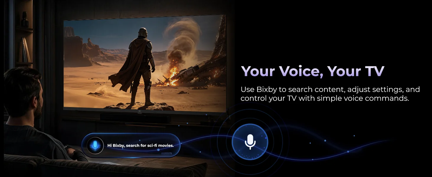 FPD Tizen TV with Bixby voice control