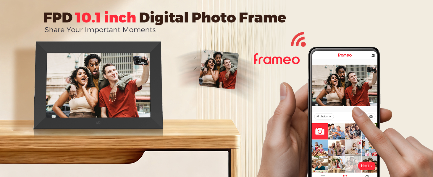 FPD Frameo WiFi Digital Photo Frame