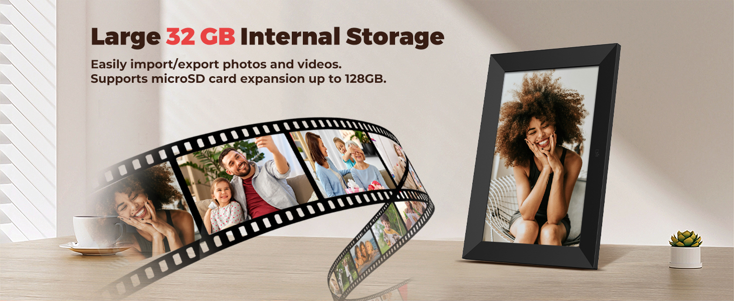 32GB Storage with MicroSD Expansion