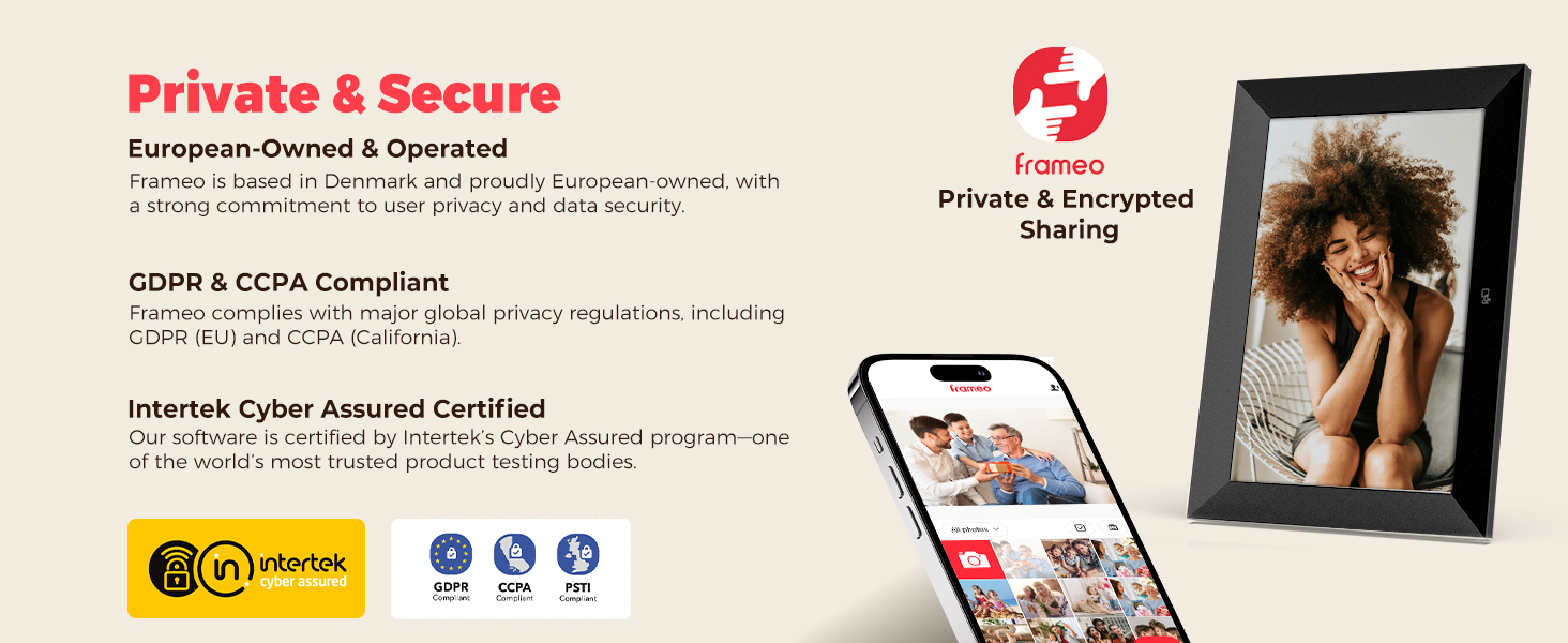 Private and Secure Photo Sharing