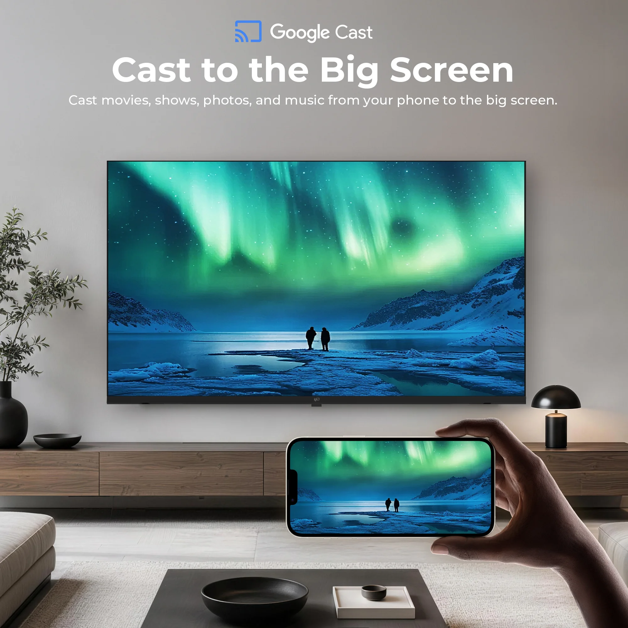 FPD 40-Inch Full HD Google TV with Google Cast