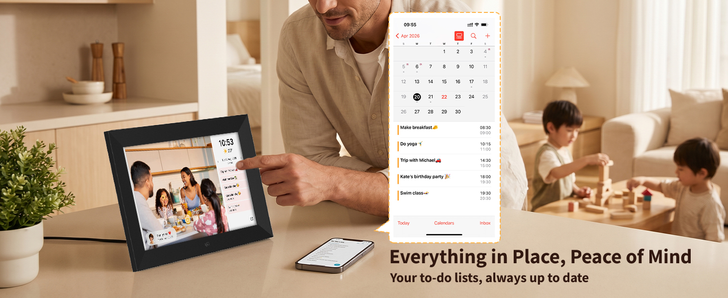 Family Calendar and To-Do List