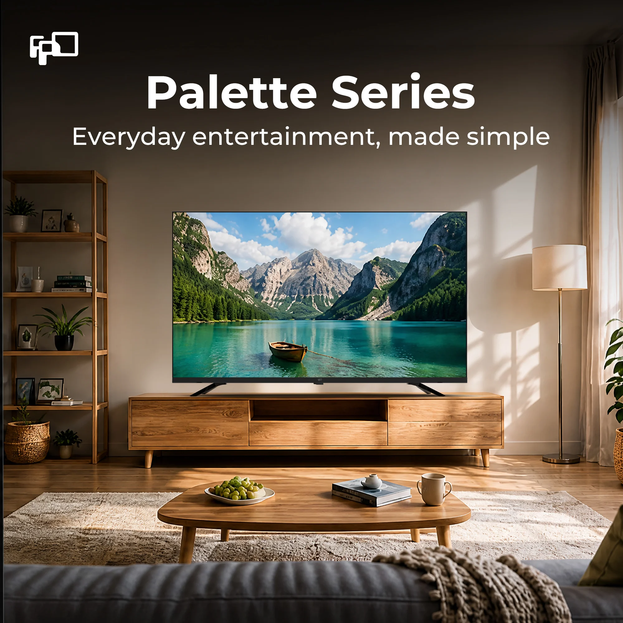 FPD Palette Series HD and Full HD smart TVs for compact spaces