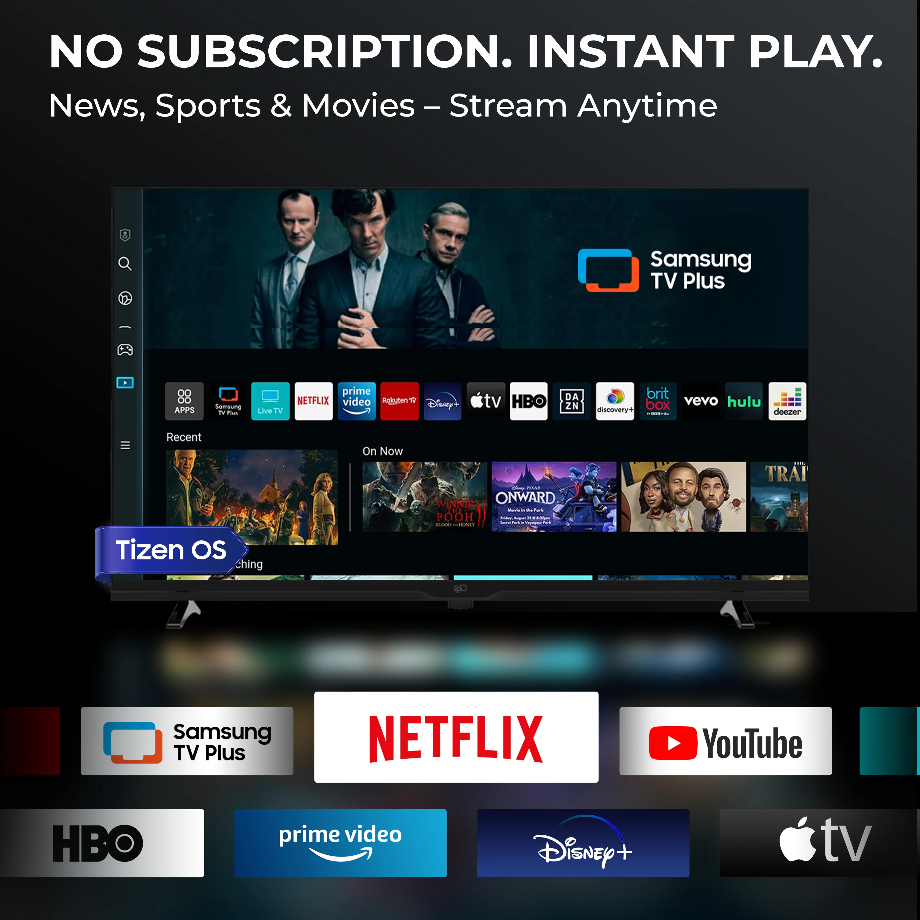 FPD 32-Inch 720p Tizen TV