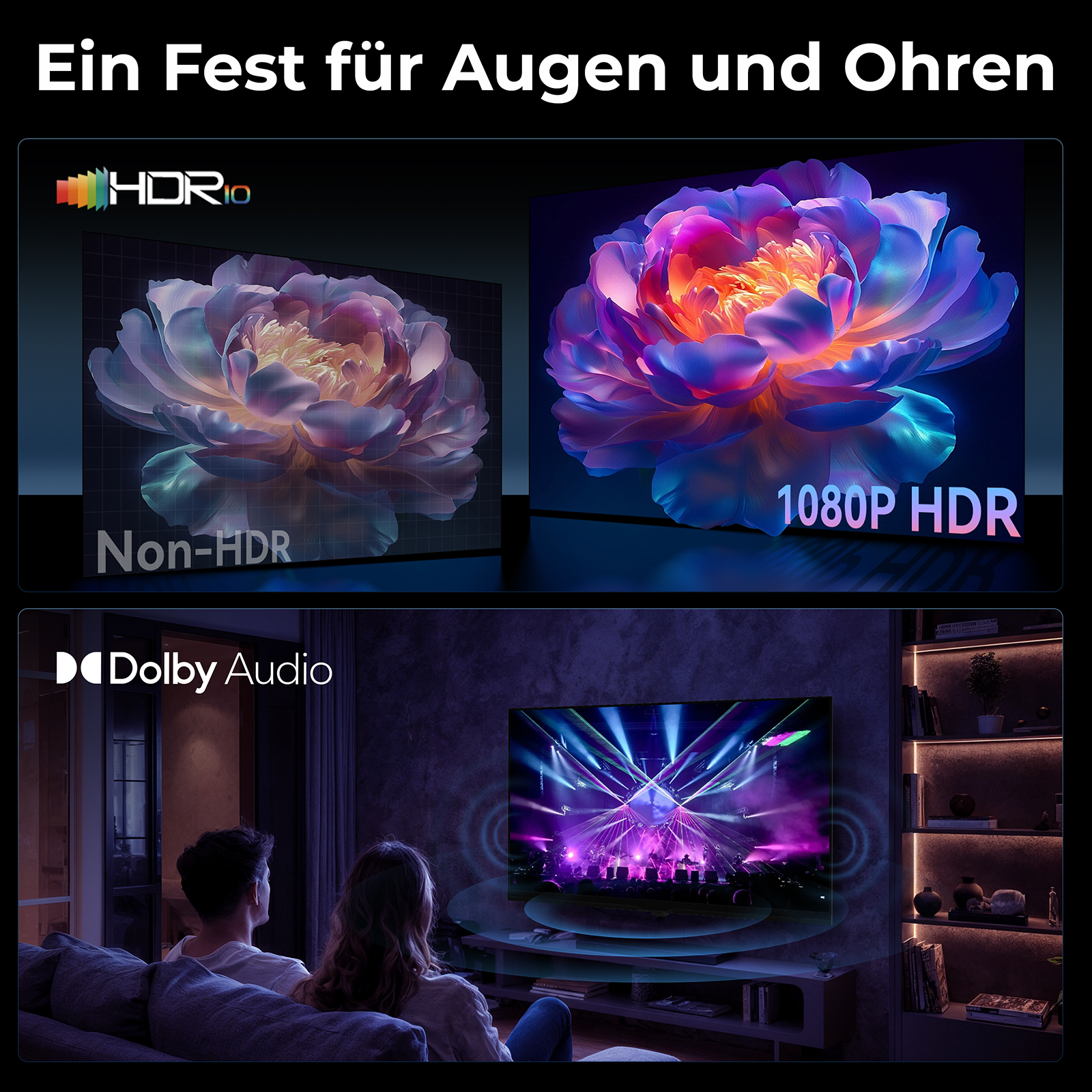 FPD 43-Zoll 1080P FHD Tizen TV