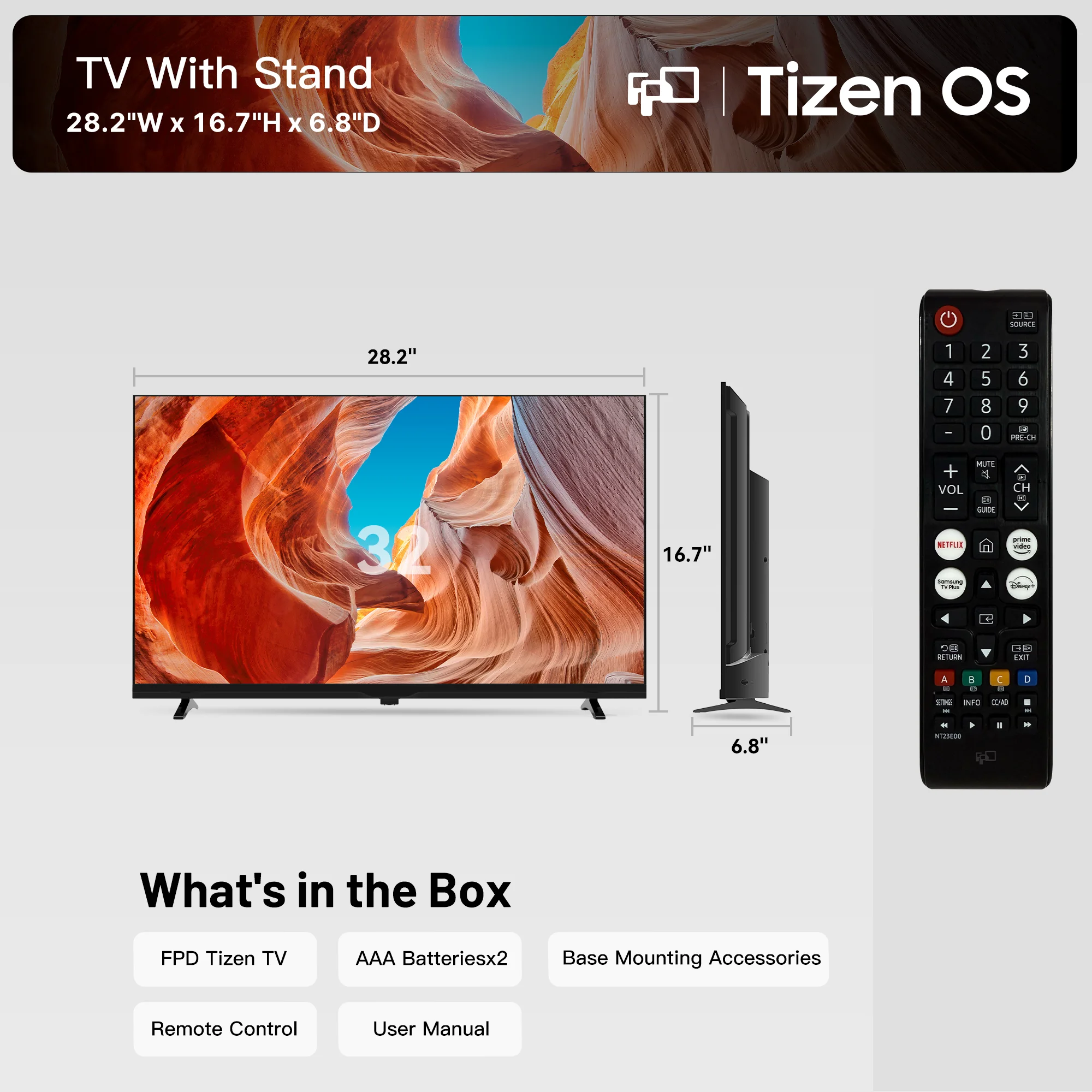 FPD 32-Inch 720p Tizen TV