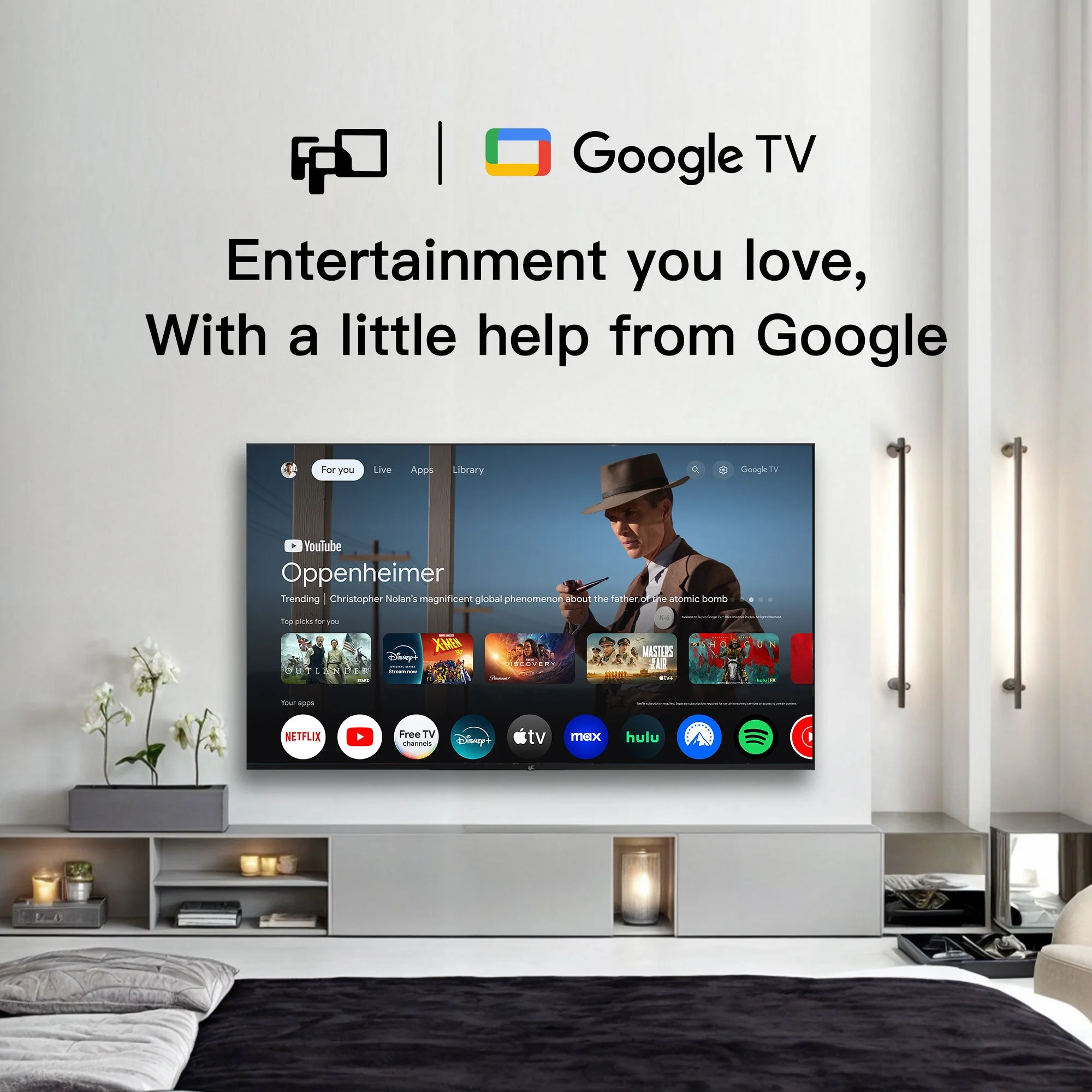 FPD 32-Inch 720p Google TV