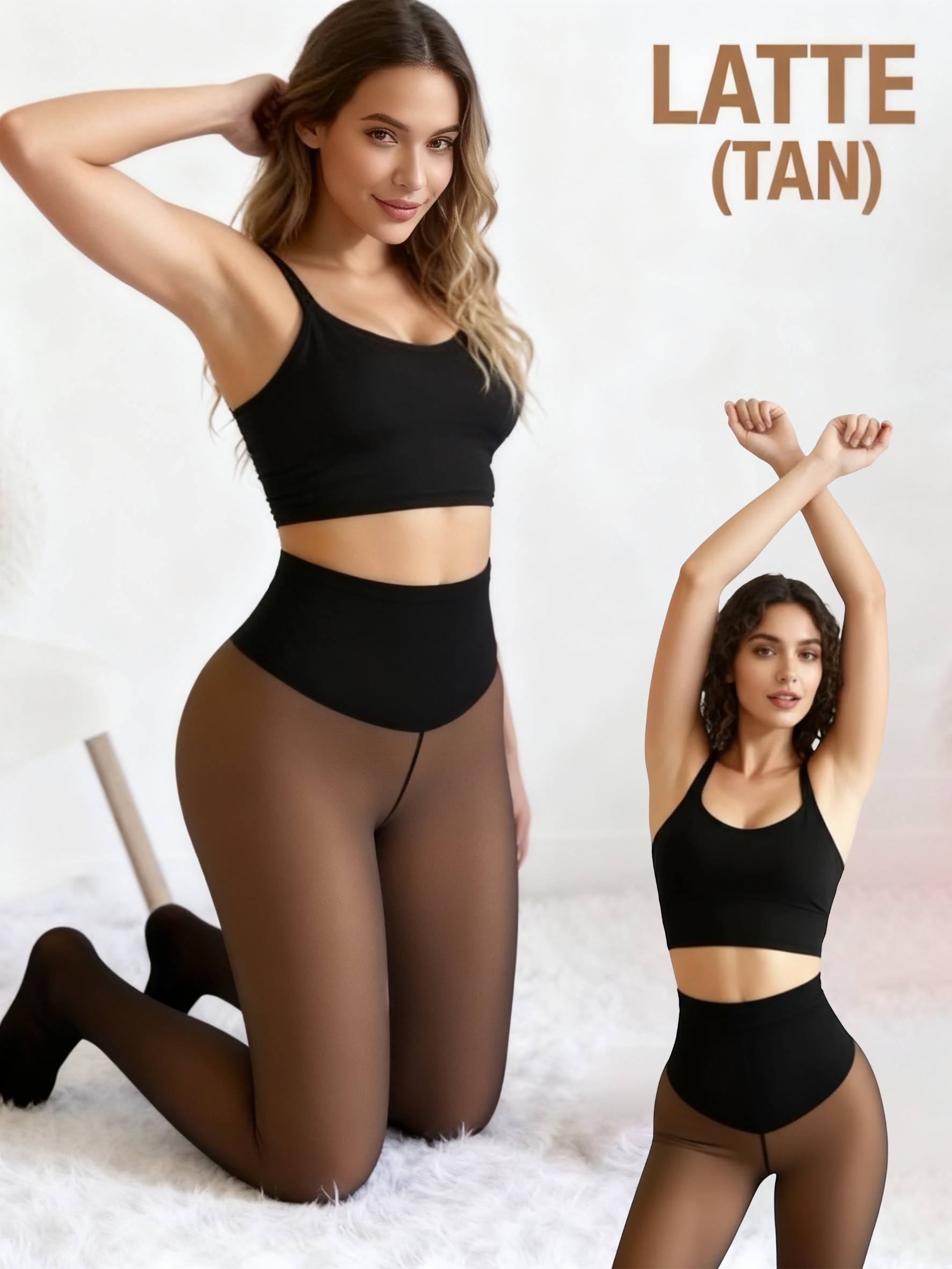 🍂This Week's Special Price: $19.99❄️One-Seam The-original Magic Fleece Lined Leggings✨