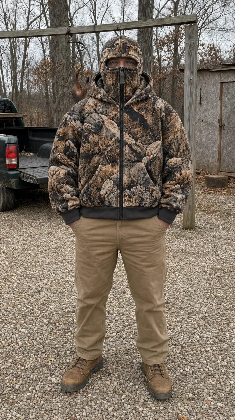 HunterZip-HUNTING HOODIE