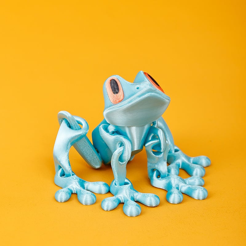 3D Printed Magnetic Frog Toy