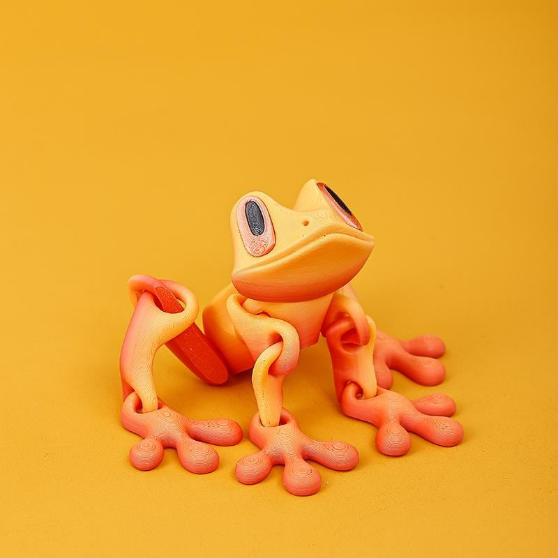 3D Printed Magnetic Frog Toy