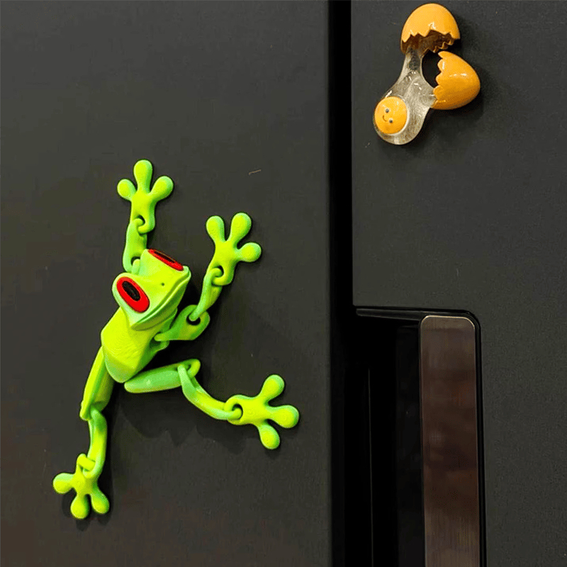 3D Printed Magnetic Frog Toy