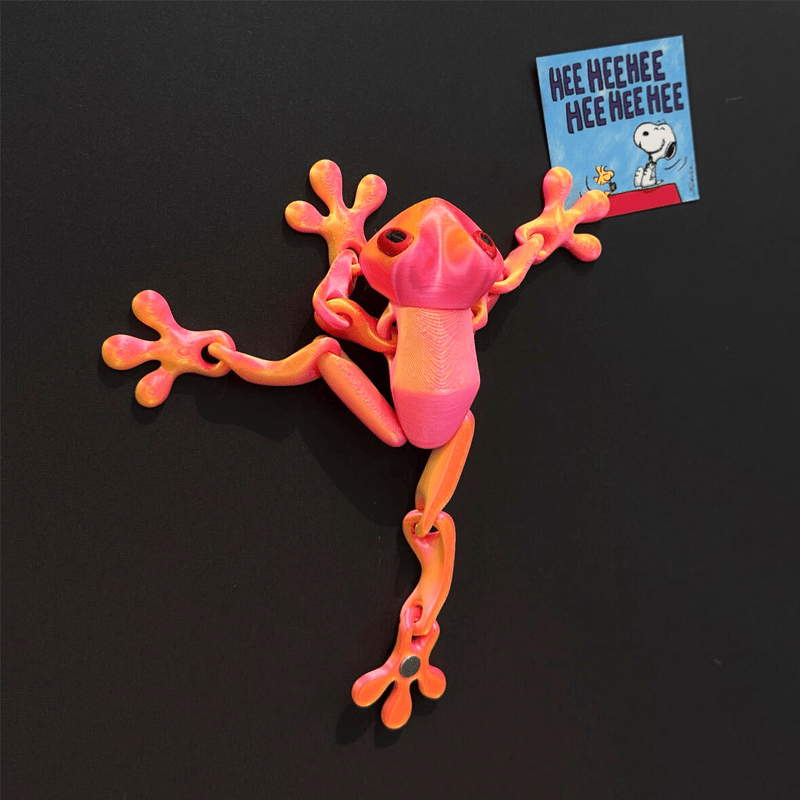 3D Printed Magnetic Frog Toy