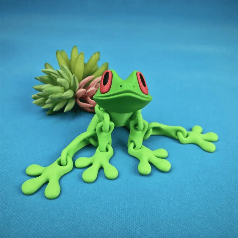 3D Printed Magnetic Frog Toy