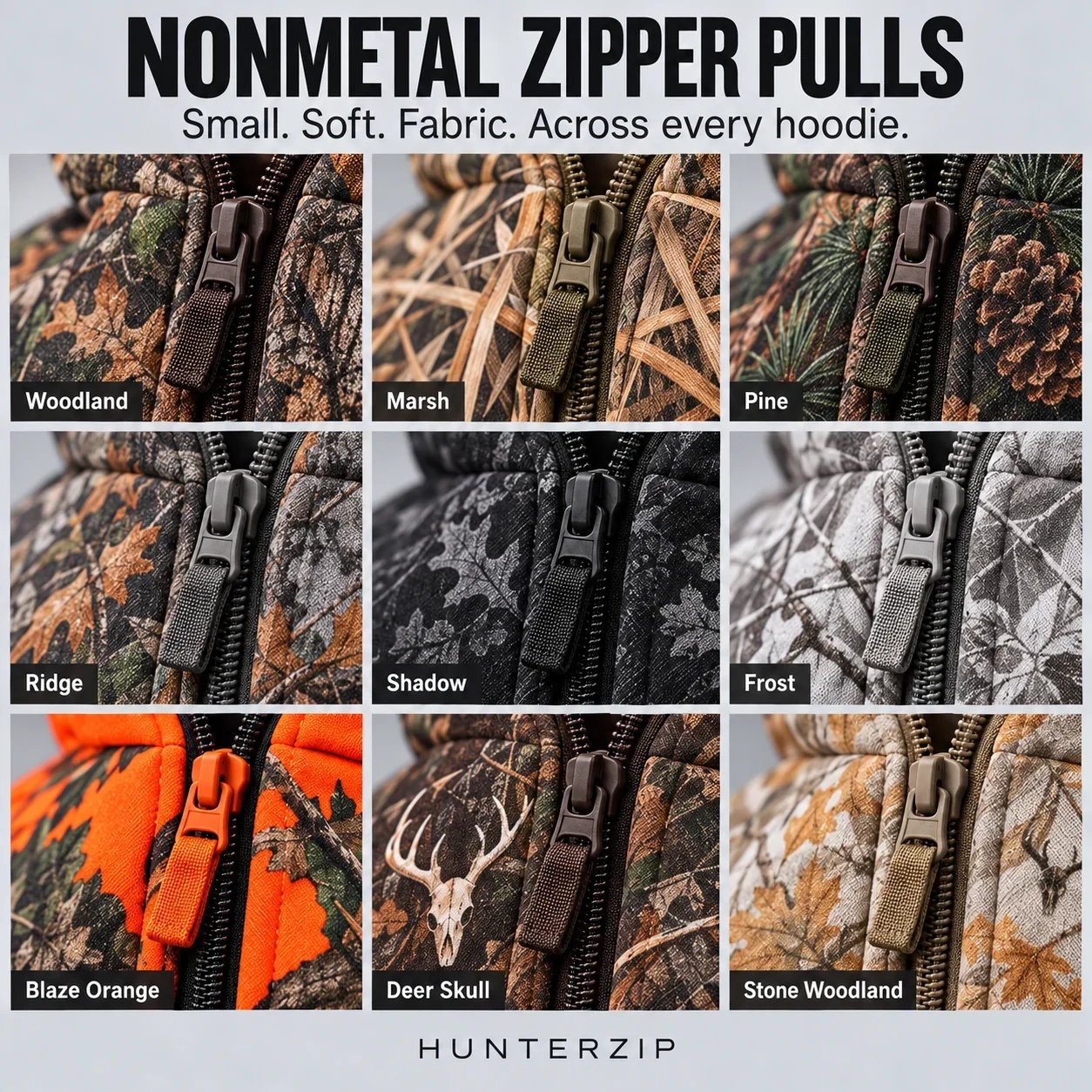 HunterZip-HUNTING HOODIE