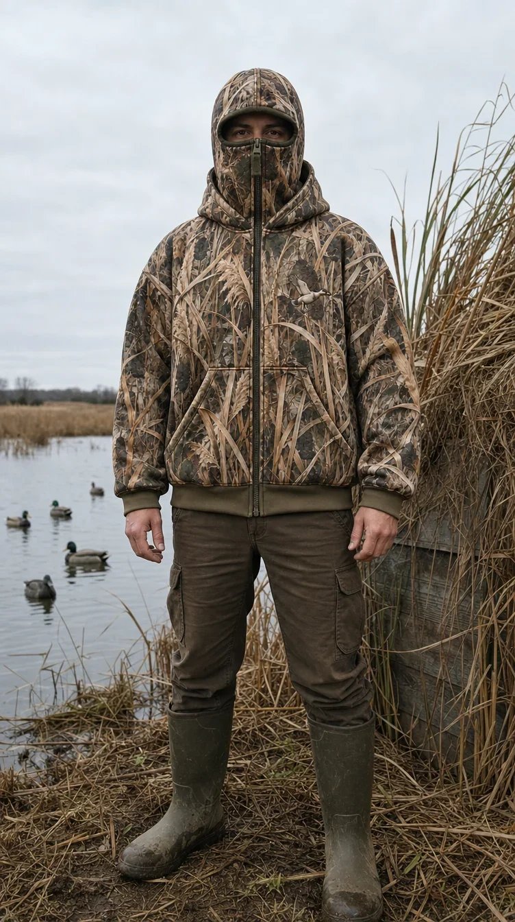 HunterZip-HUNTING HOODIE