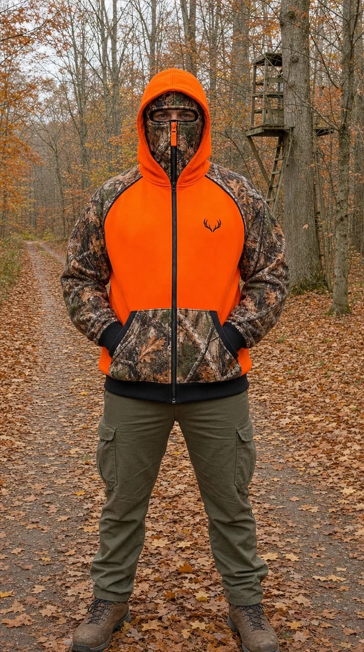 HunterZip-HUNTING HOODIE