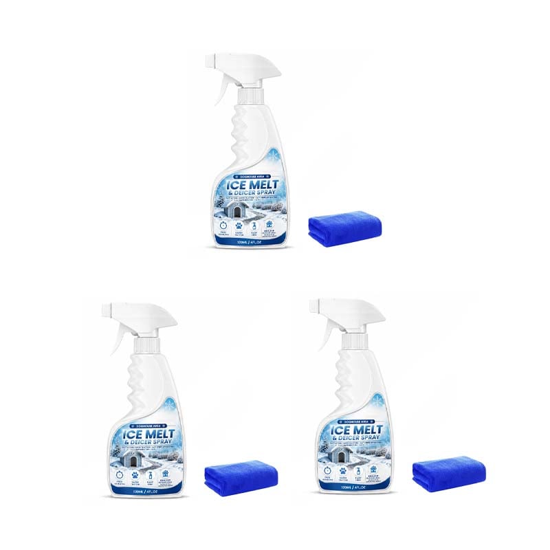 Outdoor Ice and Snow Melting Spray
