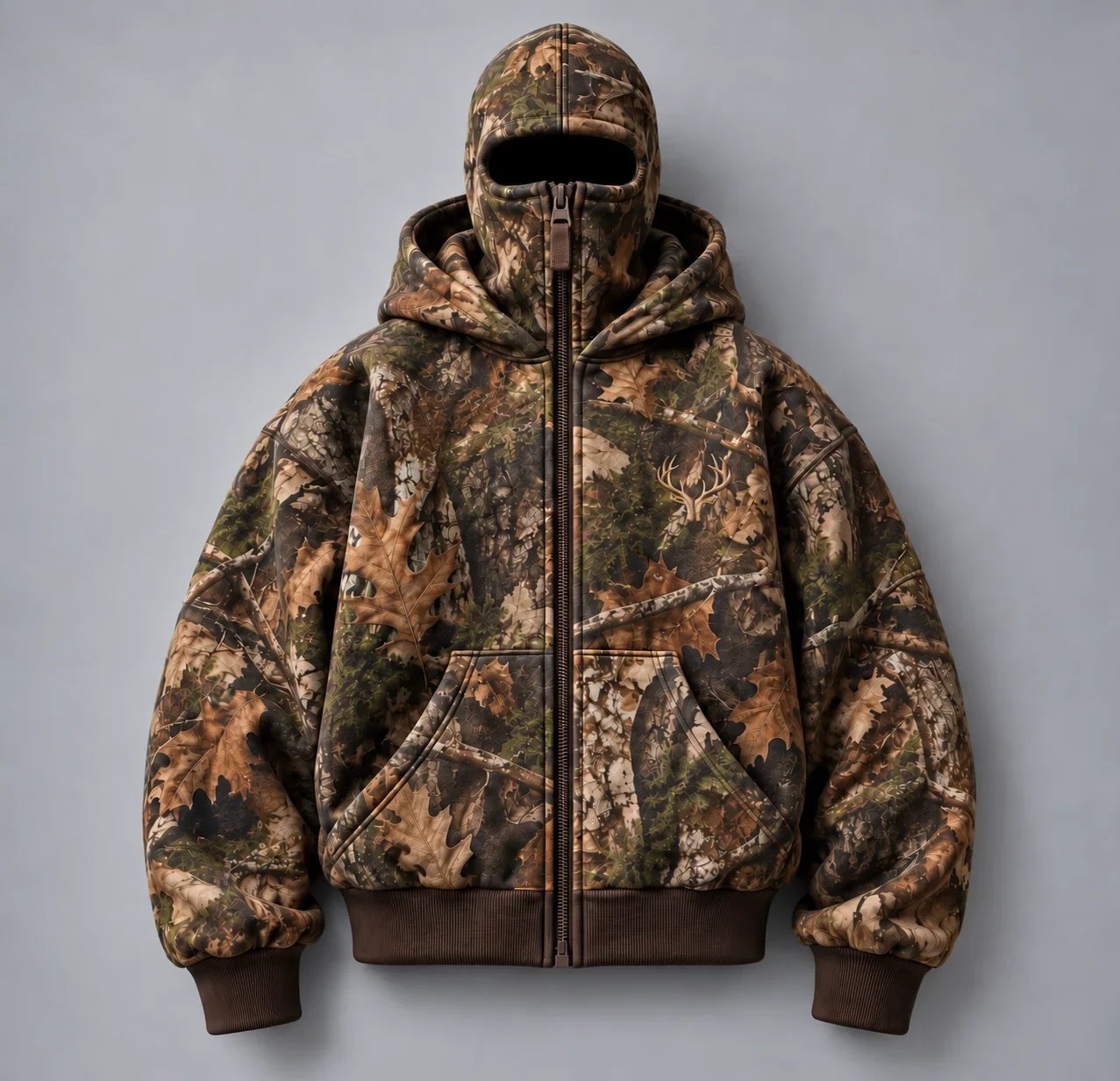 Woodland XS HunterZip-HUNTING HOODIE