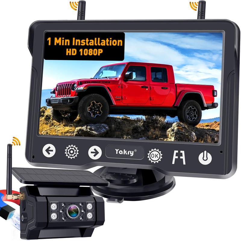 Solar Wireless Truck Backup Camera
