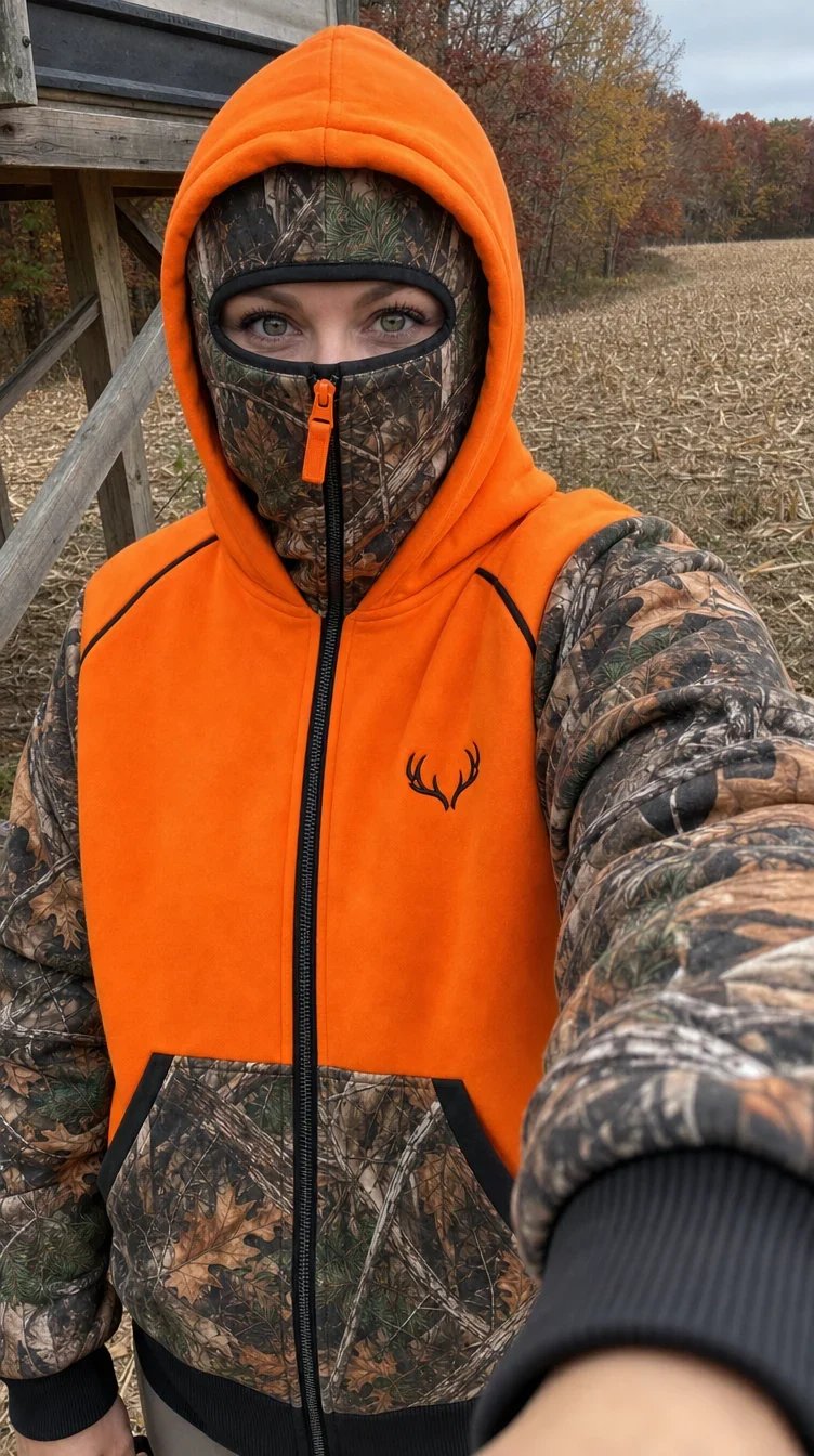 HunterZip-HUNTING HOODIE