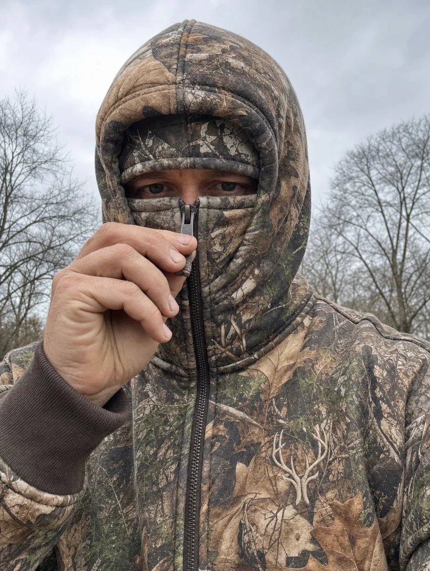HunterZip-HUNTING HOODIE