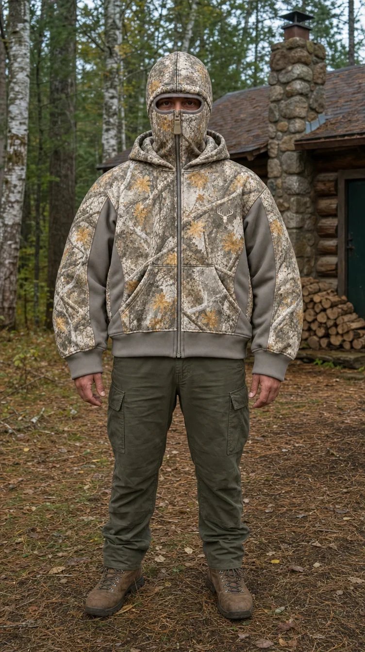 HunterZip-HUNTING HOODIE