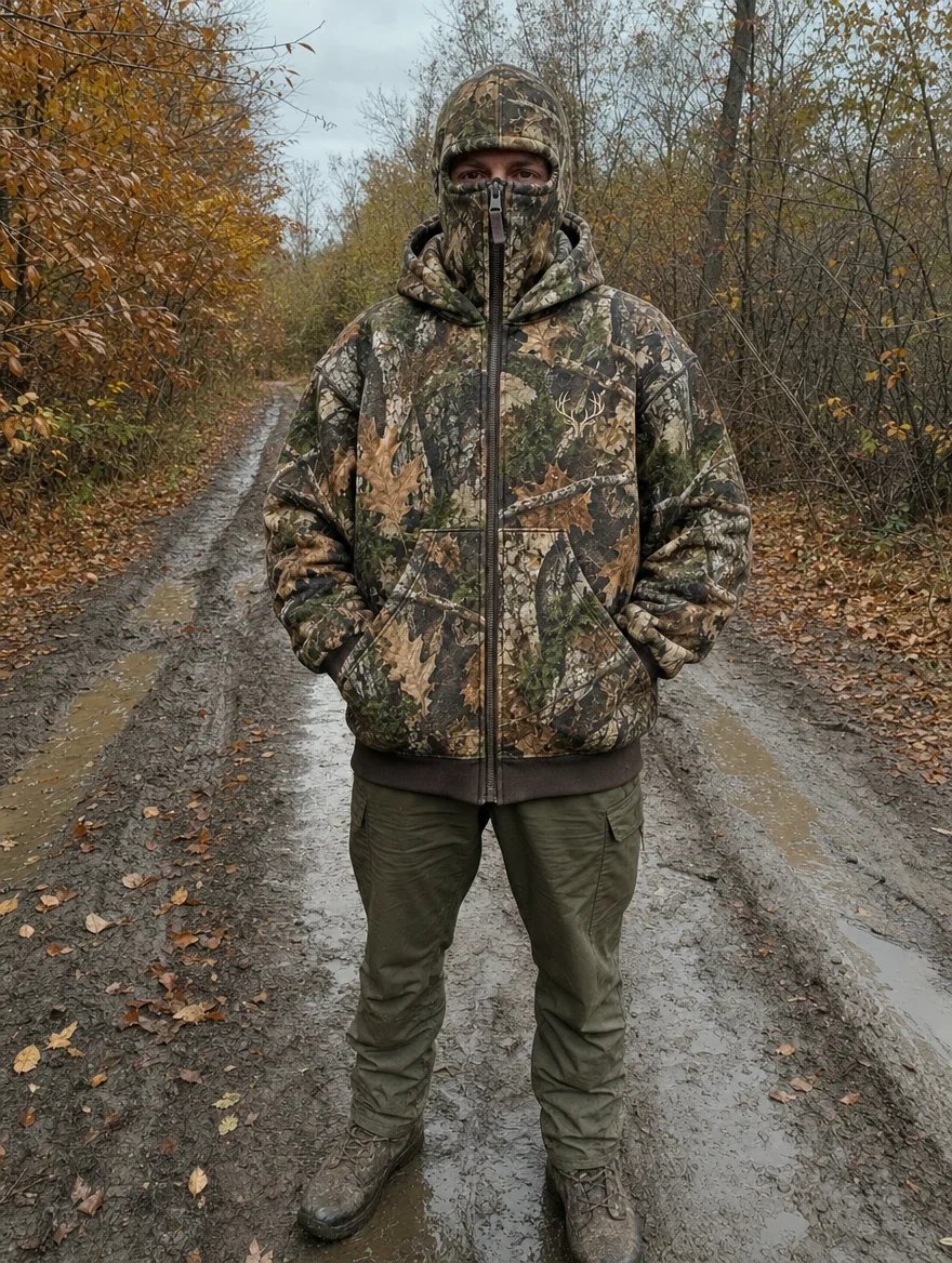 HunterZip-HUNTING HOODIE