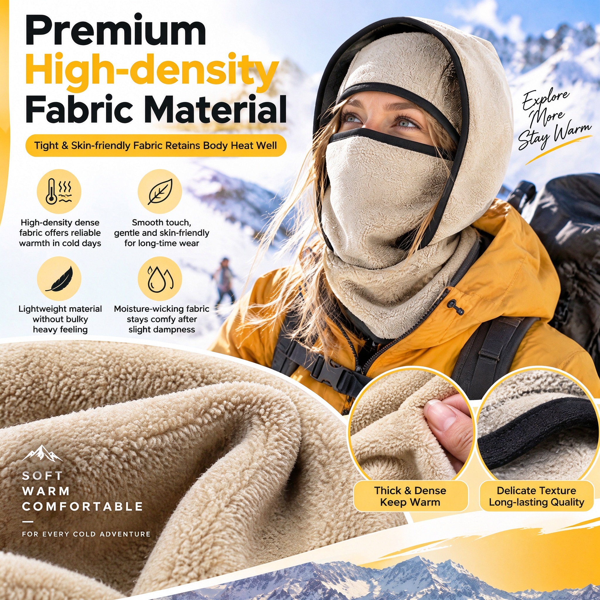 ⏳LAST DAY SALE 50% OFF!!❄️Winter All-In-One Scarf Ear Cover Warm Balaclava