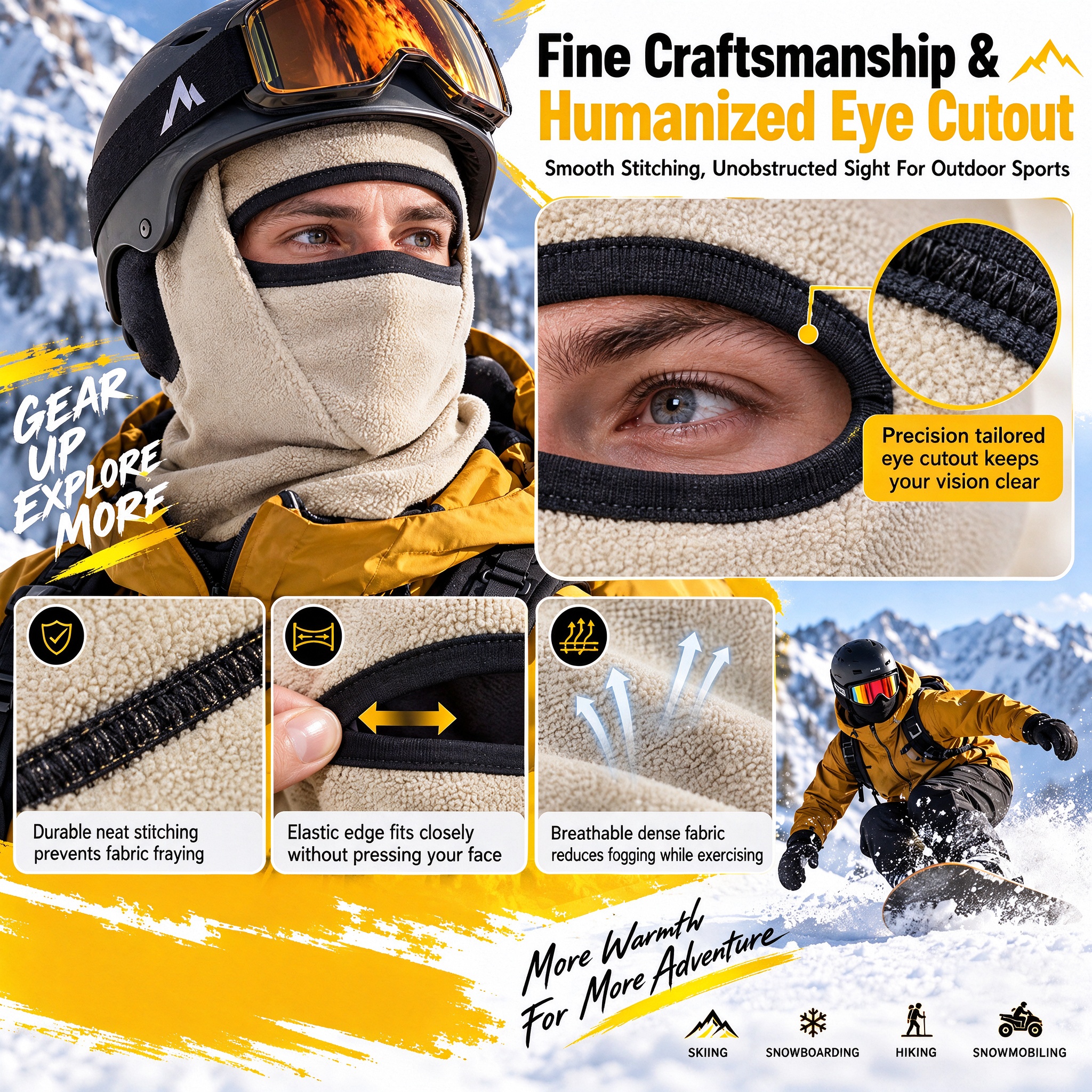 ⏳LAST DAY SALE 50% OFF!!❄️Winter All-In-One Scarf Ear Cover Warm Balaclava