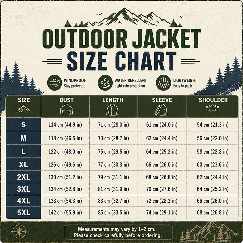 💥 Built for Wind & Rain🌧️Men's Waterproof Insulated Outdoor Jacket