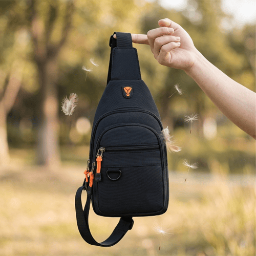 Sling Backpack, Multipurpose Crossbody Shoulder Bag Travel Hiking Daypack, Fanny Pack L0H1
