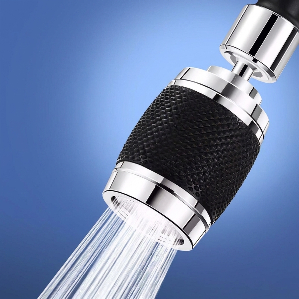 🔥Splash proof booster swivel kitchen filter tap