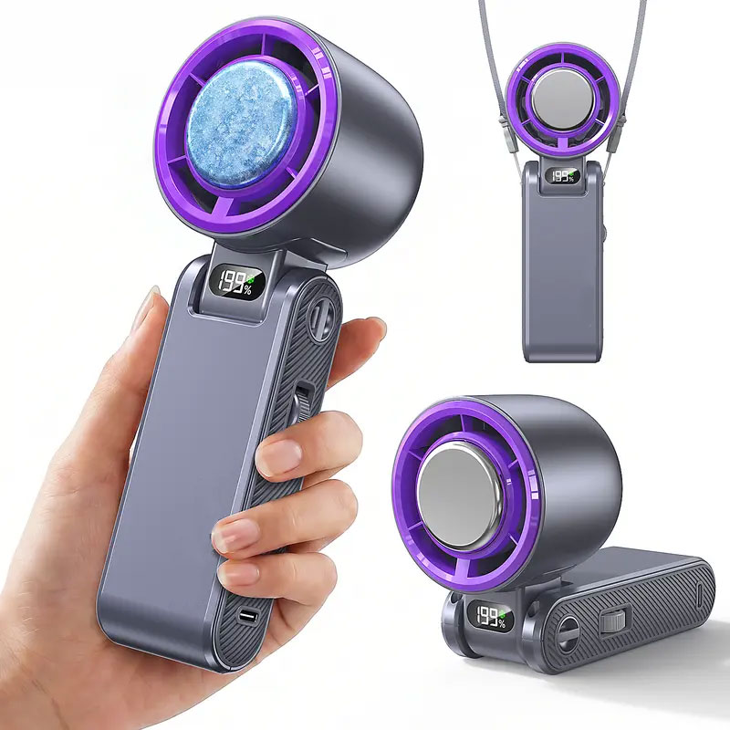  Portable Handheld High Speed Fan - 199 Speeds