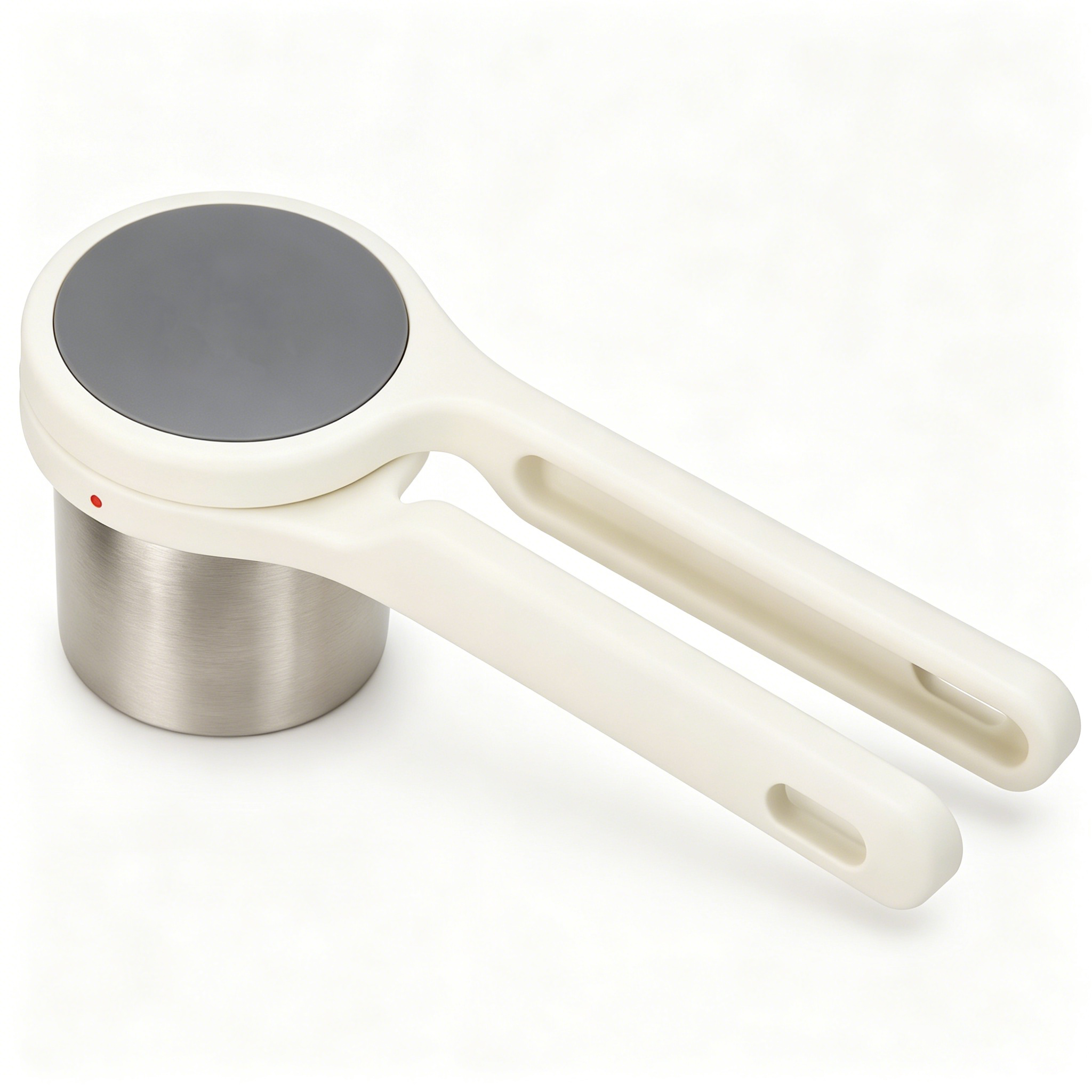 Potato Ricer Masher Ergonomic Twist-Action Hand Manual Stainless Steel For Mashed Potato, Vegetable Purees, Stainless Steel