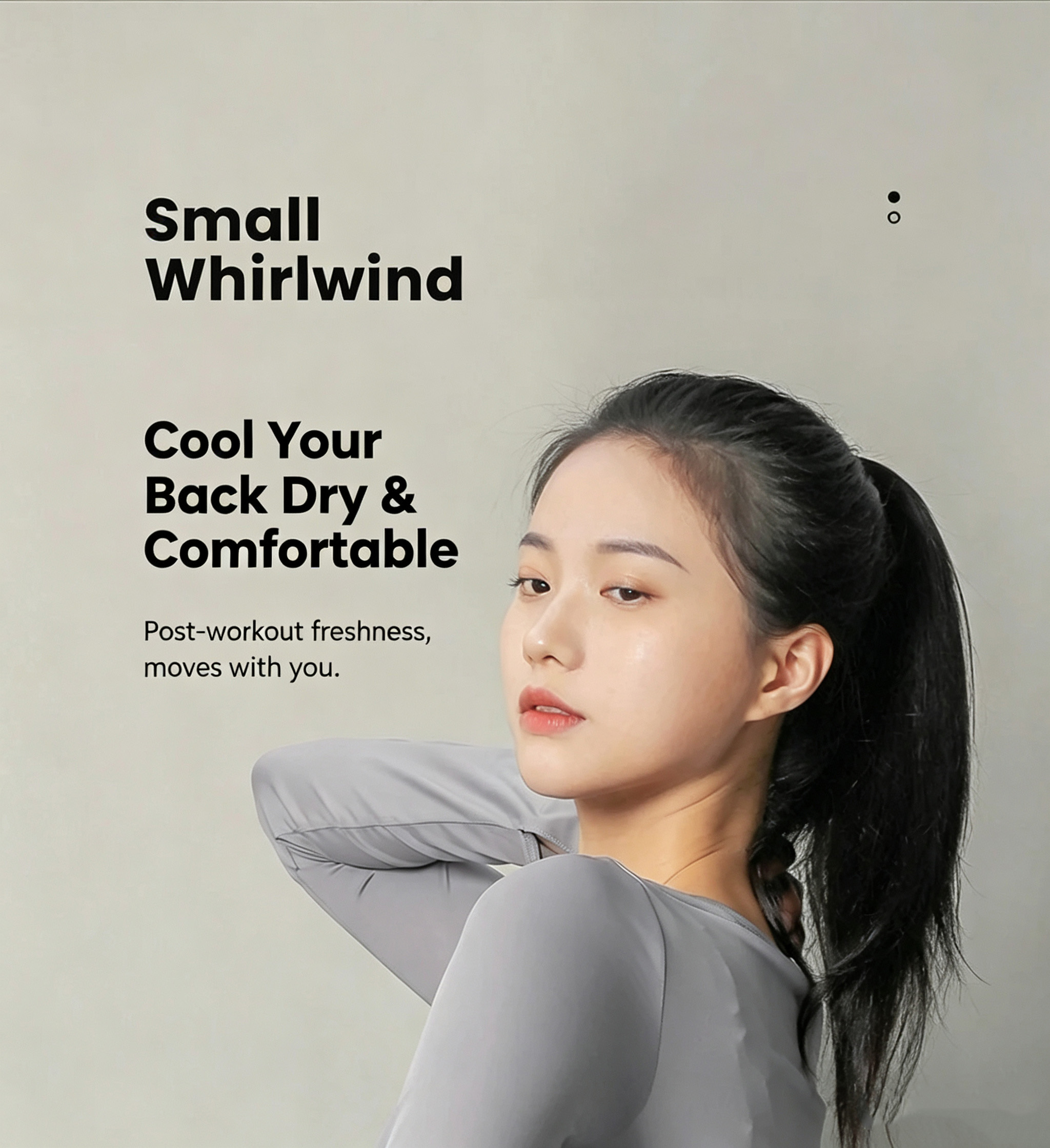 ✨ Clip On Pocket Portable Fan ｜Strong Wind Output Mini Wearable Cooler for Travel & Outdoor Use 🌬️