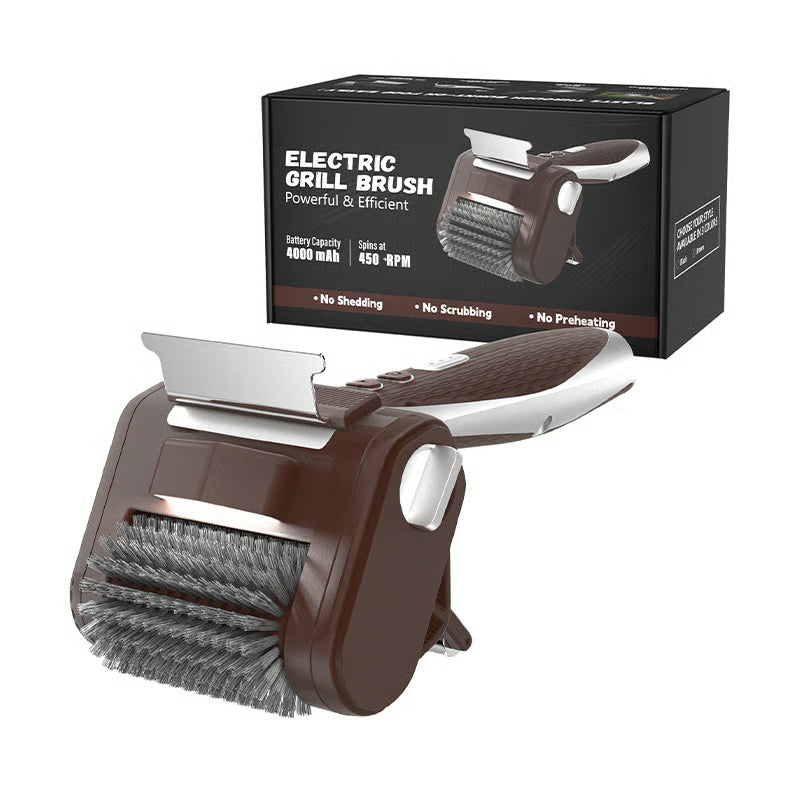 Electric Cordless Grill Cleaning Brush