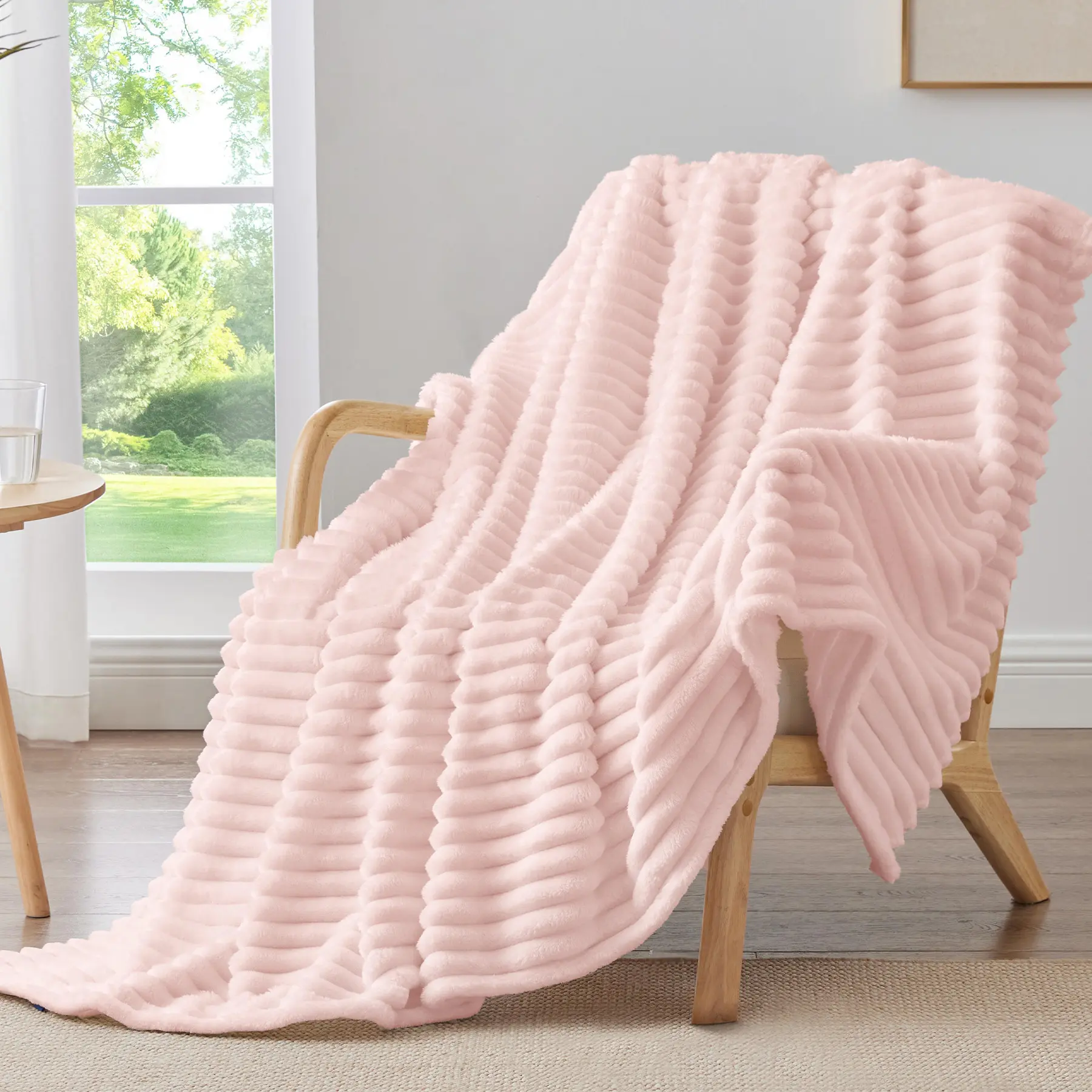 Fleece Cozy Blanket 300GSM Soft Warm Fluffy