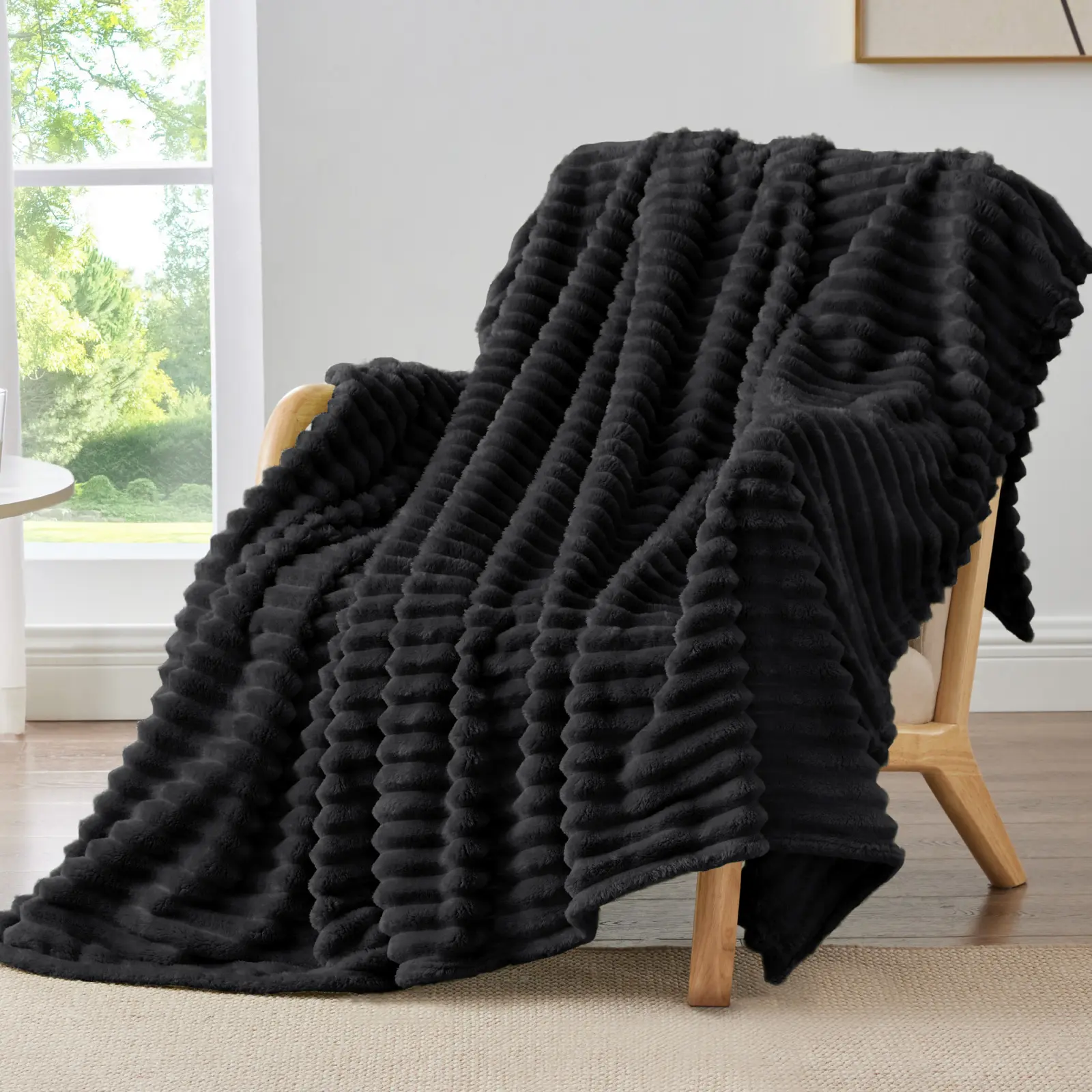 Fleece Cozy Blanket 300GSM Soft Warm Fluffy