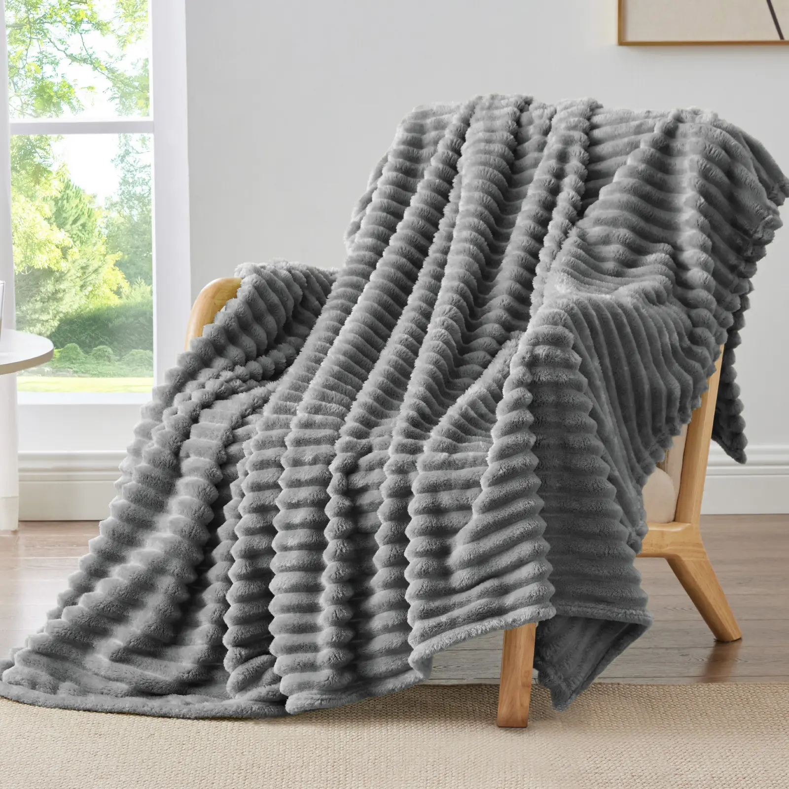 Fleece Cozy Blanket 300GSM Soft Warm Fluffy