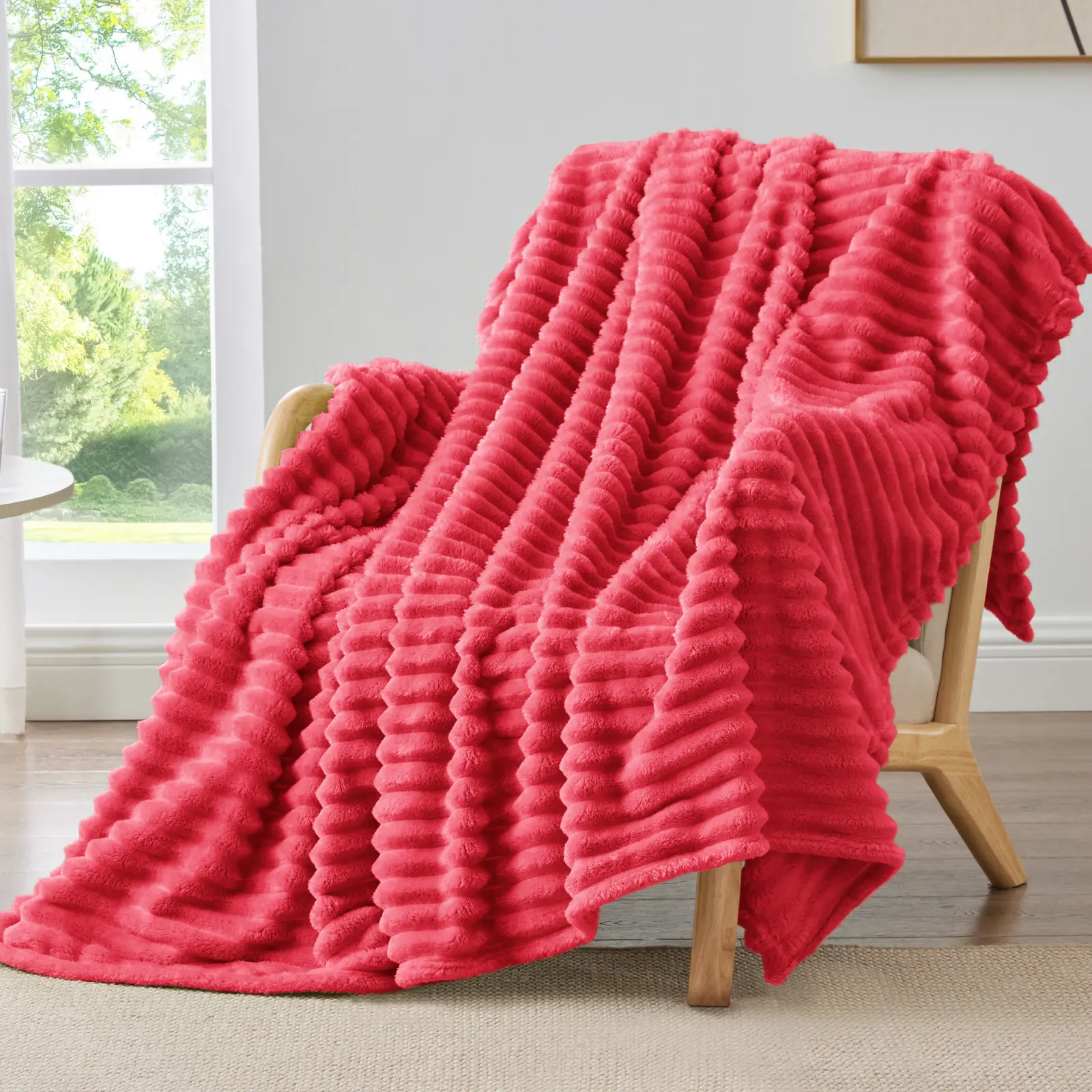 Fleece Cozy Blanket 300GSM Soft Warm Fluffy