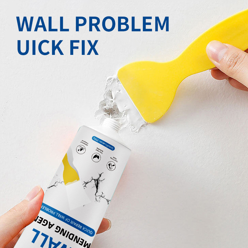 Wall Repair Paste, Wall Repair Paste, White Wall Waterproof and Mildew-Proof Nail Hole Repair Paste, White Putty Paste, Household Wall Repair Paste