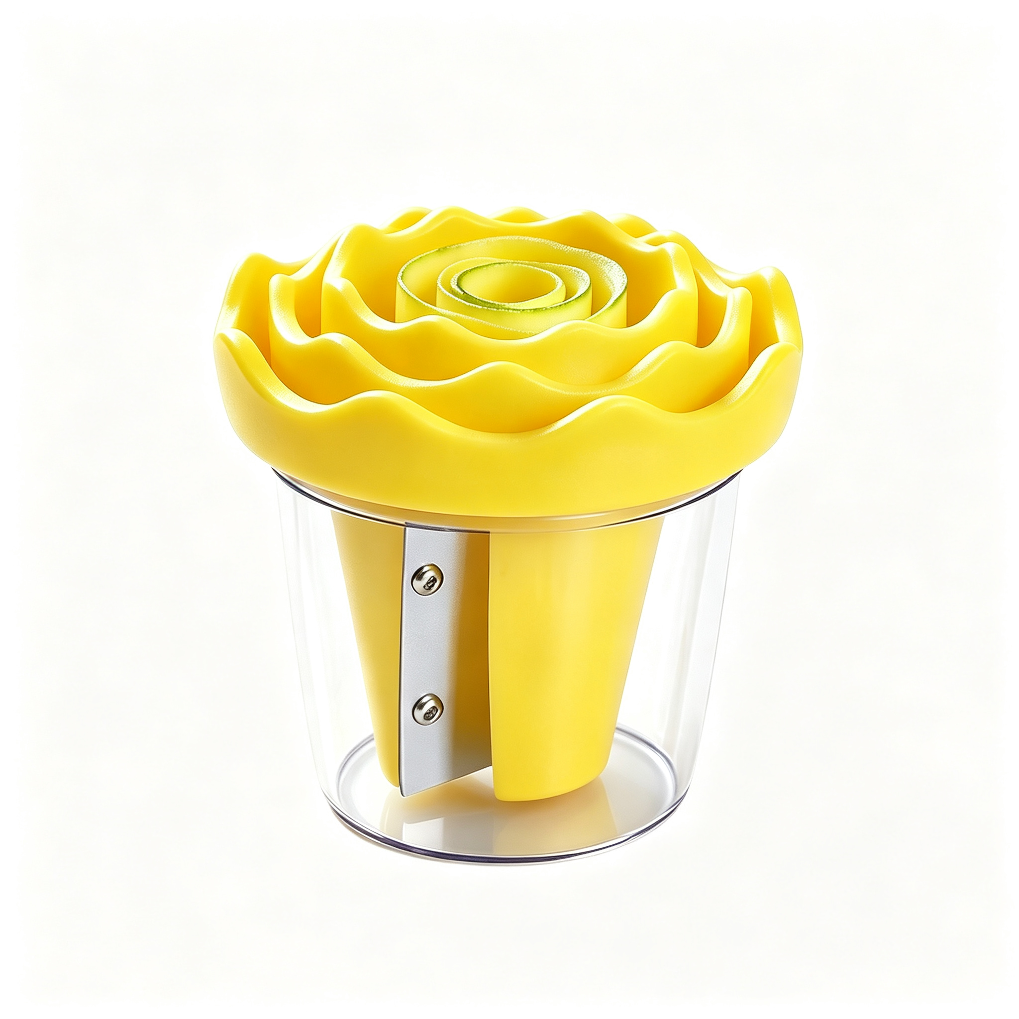 Rose‑Shaped Vegetable Curler, DIY Garnish Slicer for Cucumber Carrot Food Plating