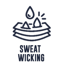 sweat wicking