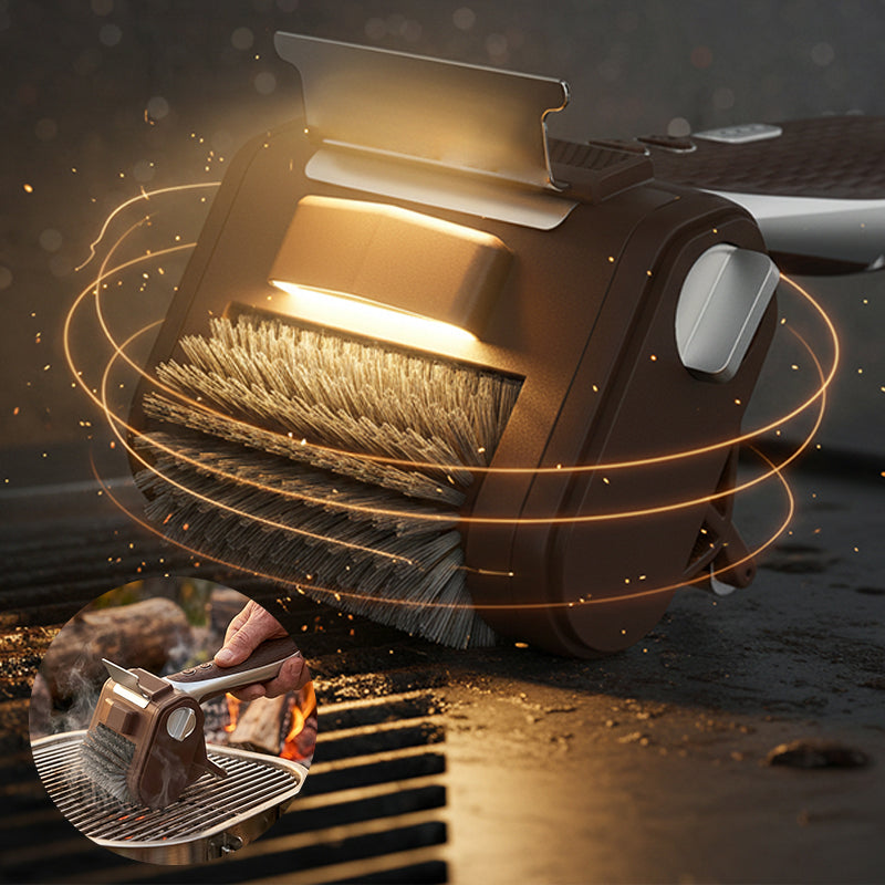 Electric Cordless Grill Cleaning Brush