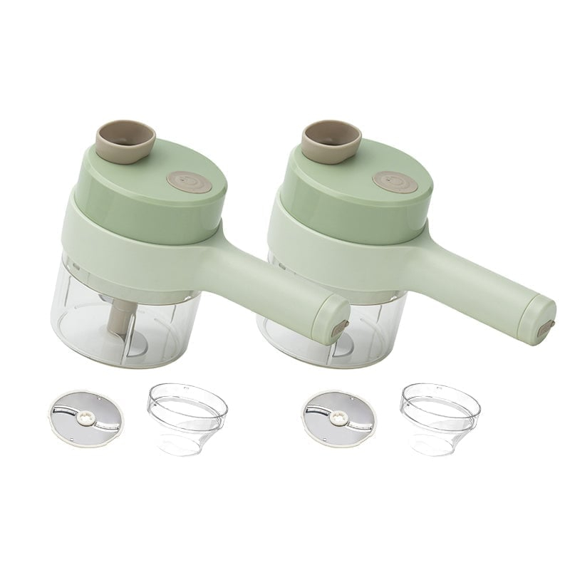 Rechargeable Hand‑Held Wireless Vegetable Cutter, Portable Mini Electric Food Chopper for Kitchen