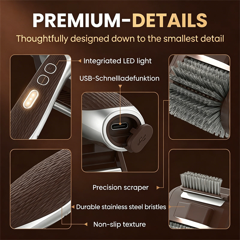 Electric Cordless Grill Cleaning Brush